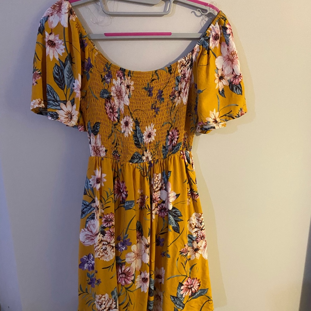 Off the shoulder dress